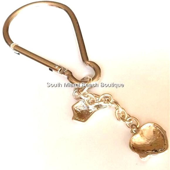 #1 Nurse Nursing Purse Charm Keychain Heart Cap RN LPN CNA Graduation Gift - Picture 9 of 11